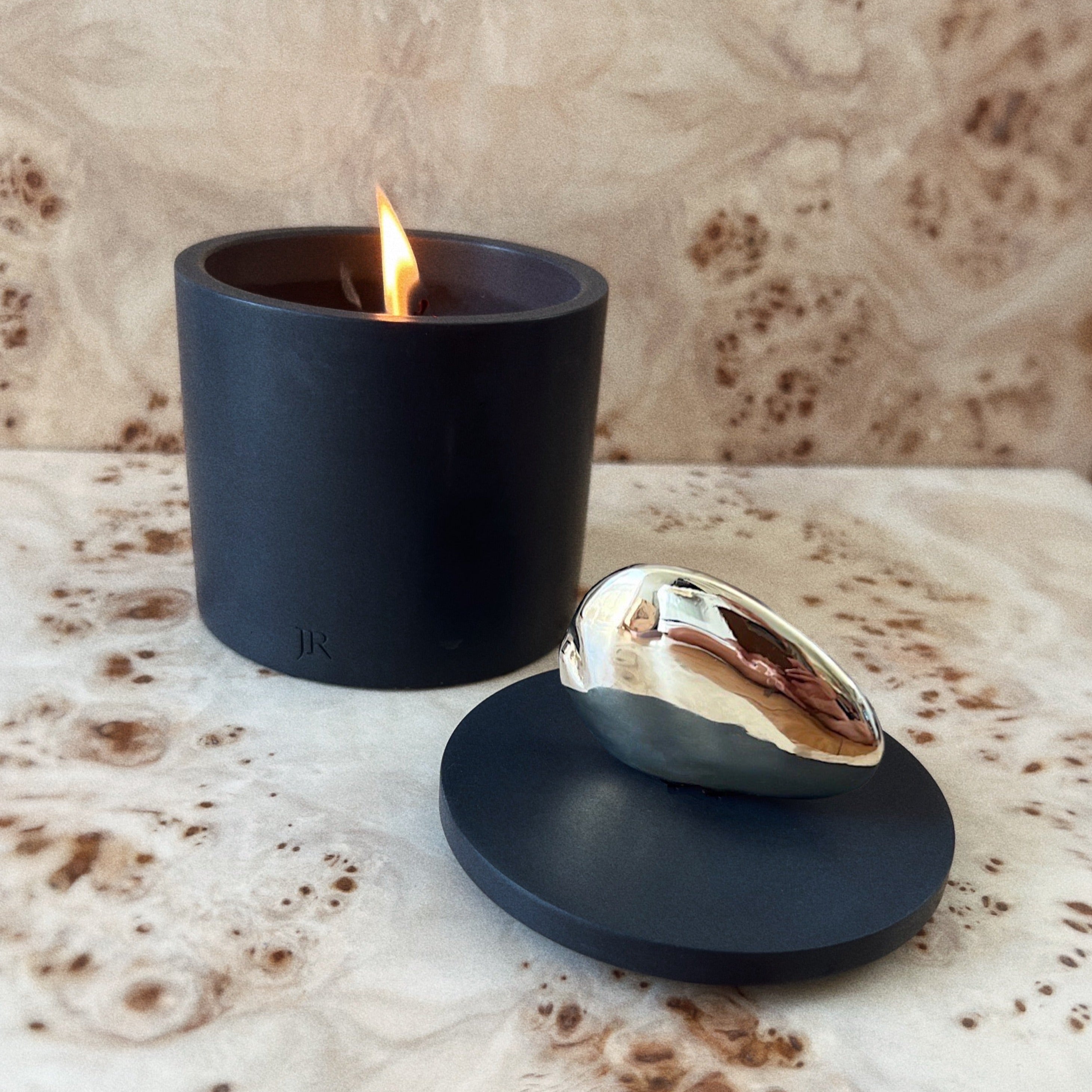 Pebble Candle Vessel