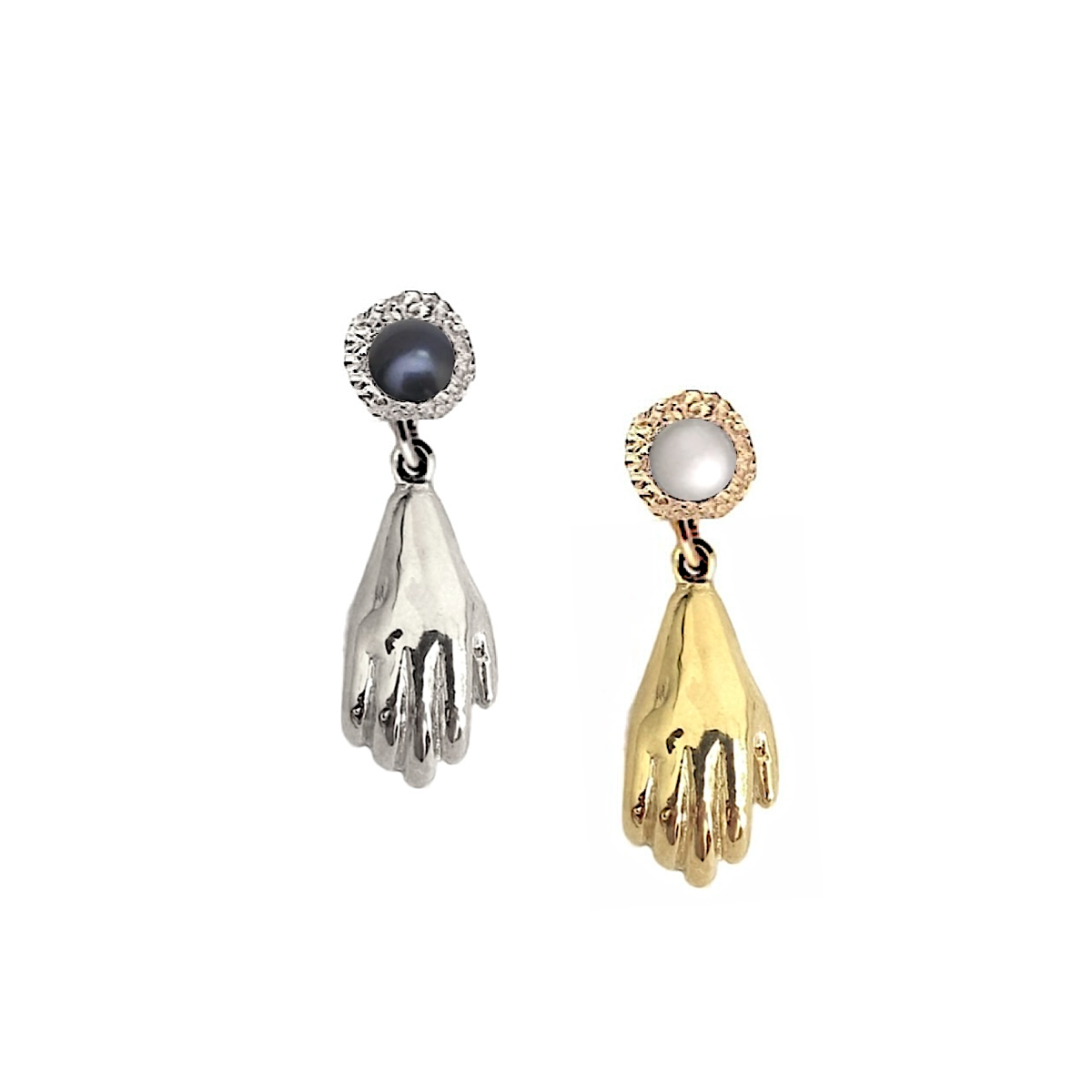 Giving Hand Drop Earrings