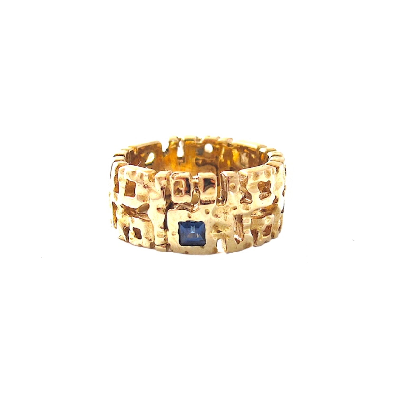 Lucca sapphire cigar band