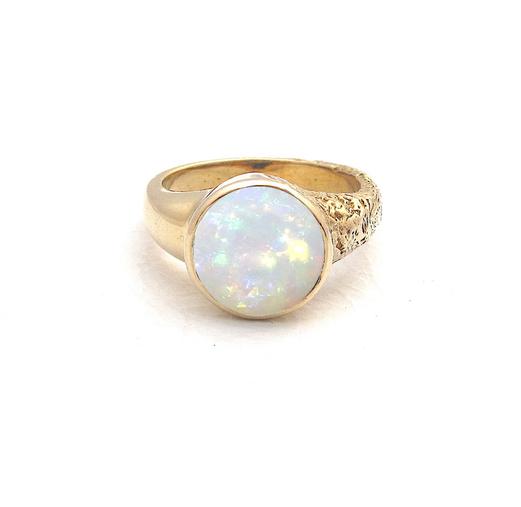Fragment opal cocktail ring