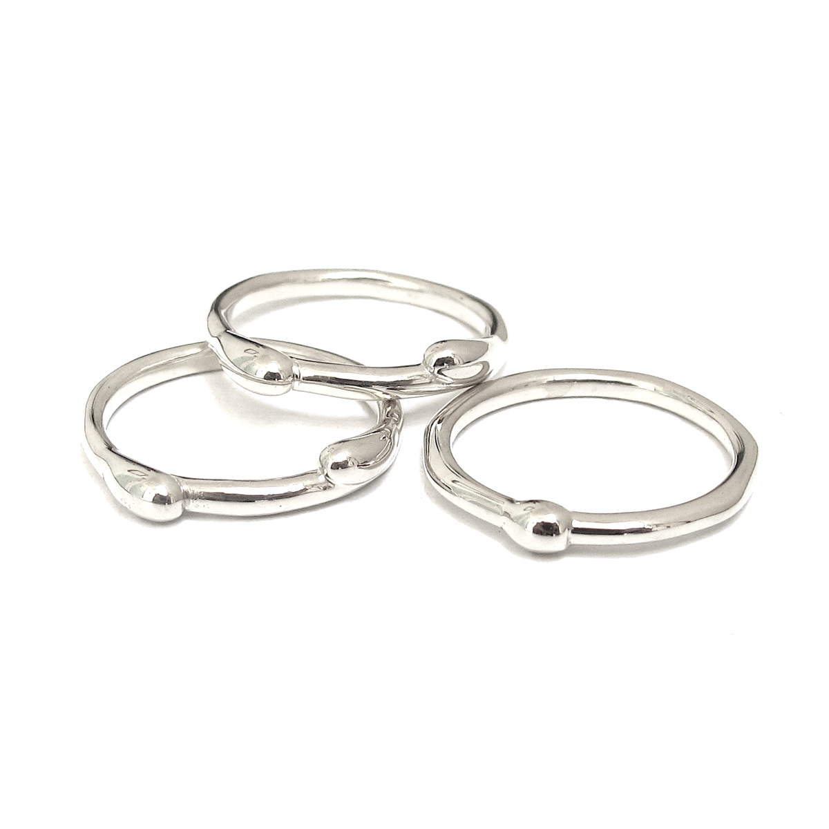 Lava Stack Rings