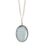 Scarab Quartz Necklace