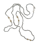 Siren quartz and pearl necklace