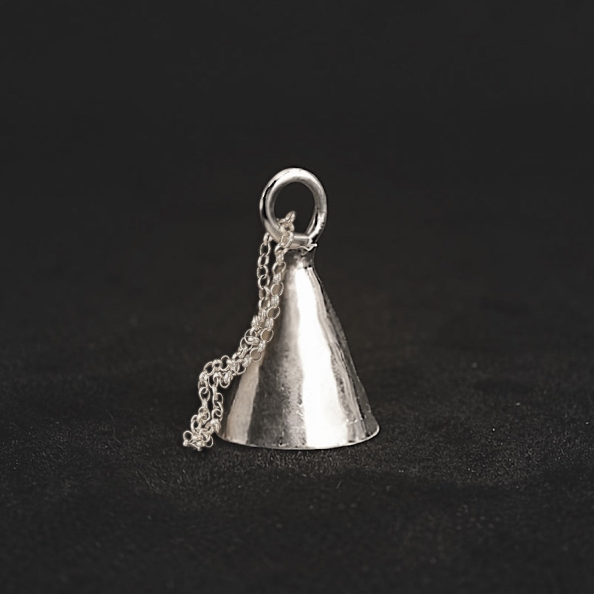 silver cloche candle snuffer, luxury candle extinguisher tool, vintage silver plated candle accessory for clean smoke-free extinguishing