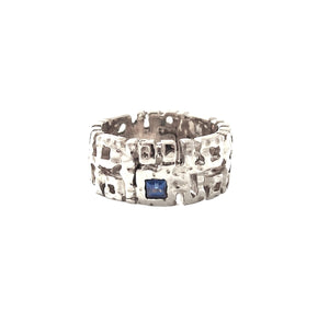 Lucca sapphire cigar band