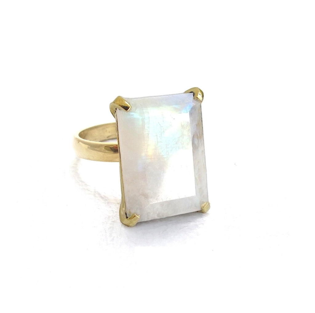 Lucent Moonstone Ring