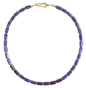 Pillar SAPPHIRE Collar Necklace