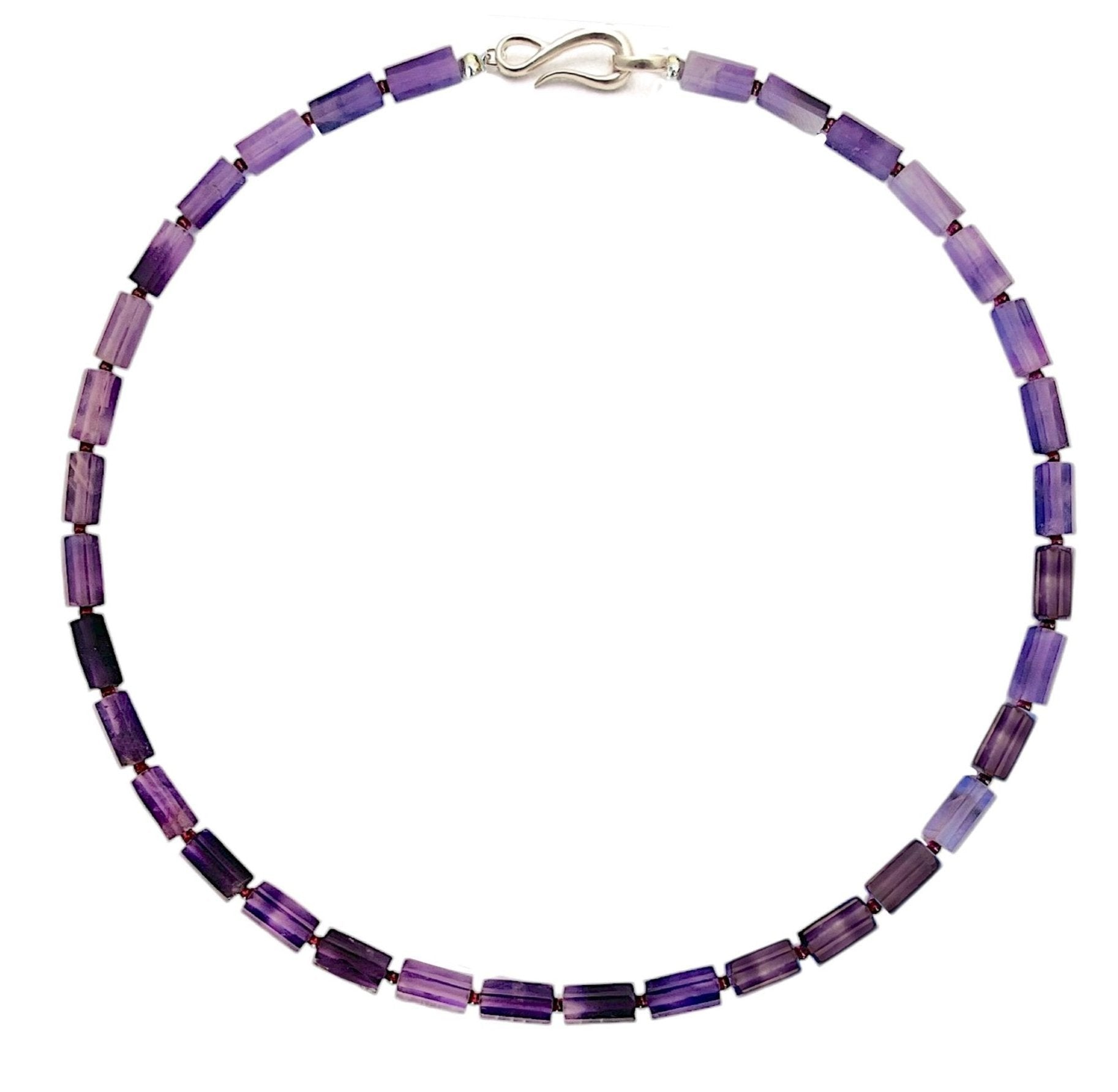 Pillar AMETHYST Collar Necklace