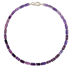 Pillar AMETHYST Collar Necklace