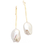 Baroque Pearl Drop Earrings