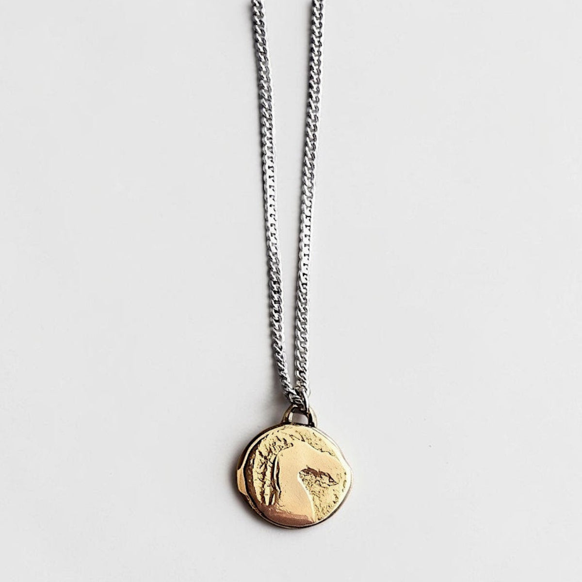 Stallion_Coin_Necklace_Pendant_Year of the Fire Horse Jewelry