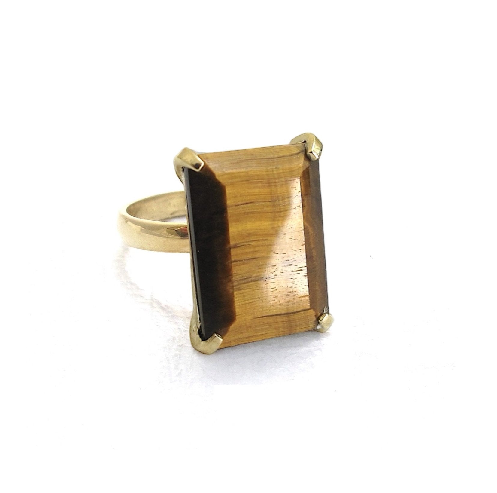 Lucent Tiger's Eye Ring