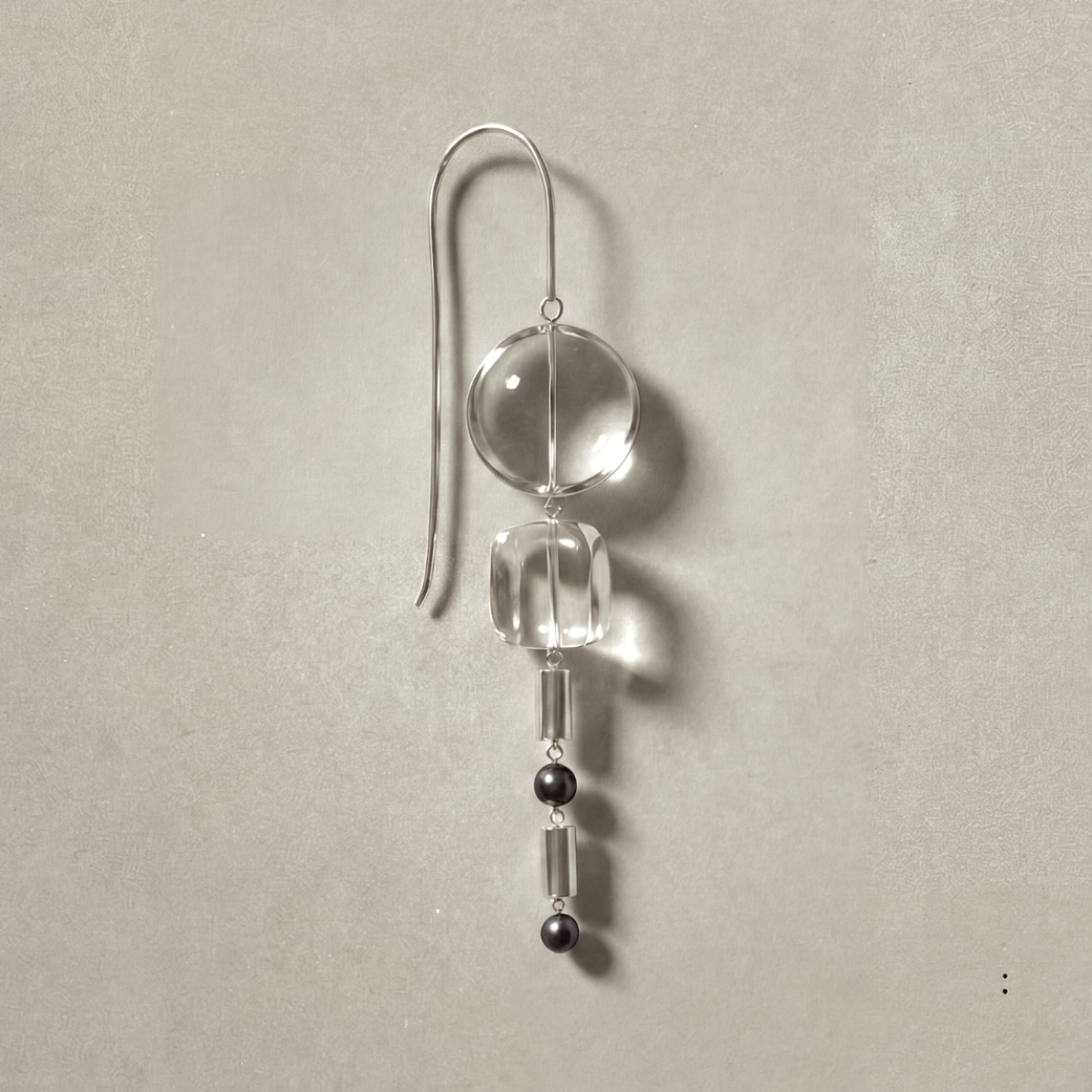 quartz-black-pearl-orb-long-drop-earrings-silver