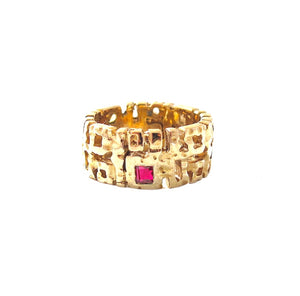 Lucca ruby cigar band