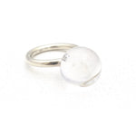 Globe quartz ring