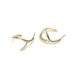 Thorn hoop earrings