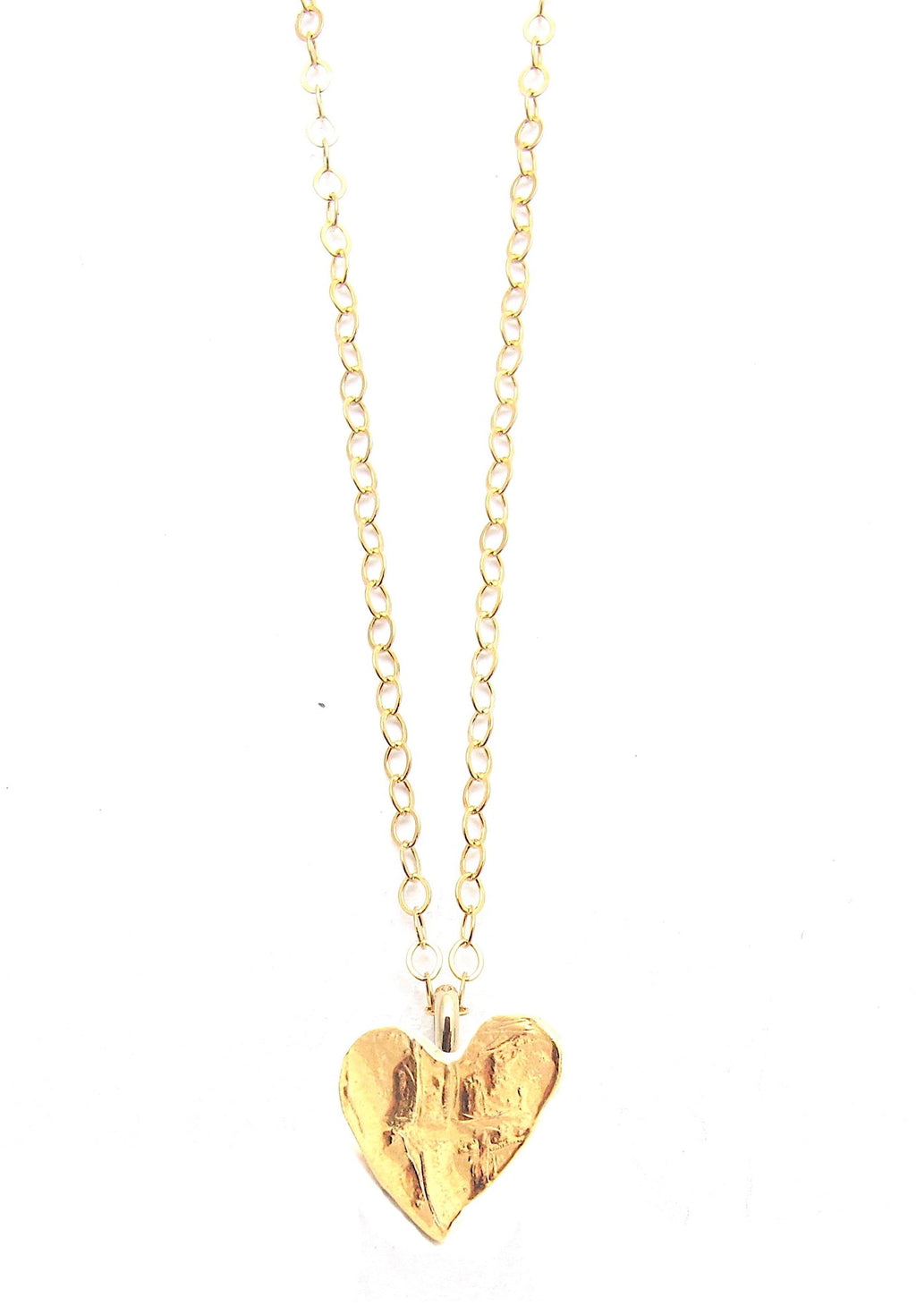Fragment heart necklace