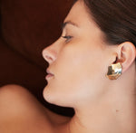 Petal stud earring