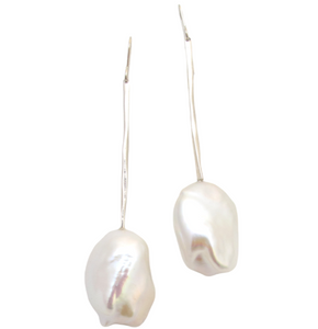 Baroque Pearl Drop Earrings